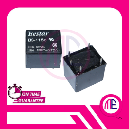 BS-115C 12VDC 10A 120VAC-28VDC 5Pin