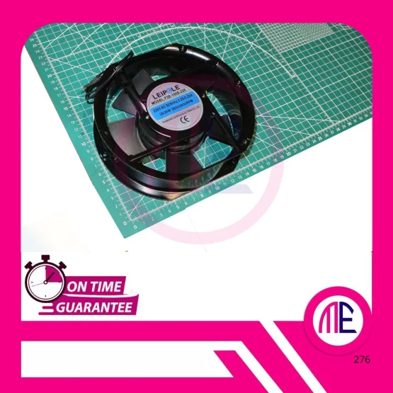 F2E-150S-230 230VAC 50-60Hz 0.25-0.23A 38-26W 2500-2600RPM FAN (2 Cable - 17.1x15.2x5cm)