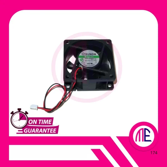 KDE2406PKV2 DC24V 1.6W FAN (2 Cable - 6x6x2.5cm)