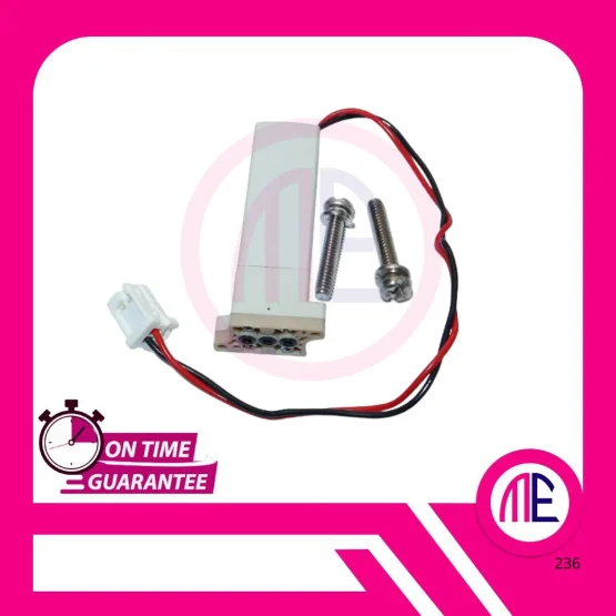 LVM105R-6A-X138-Q 12VDC - Universal - Base Mounted - Orifice diameter 1.4mm Solenoid Valve for Chemicals - 2Cable
