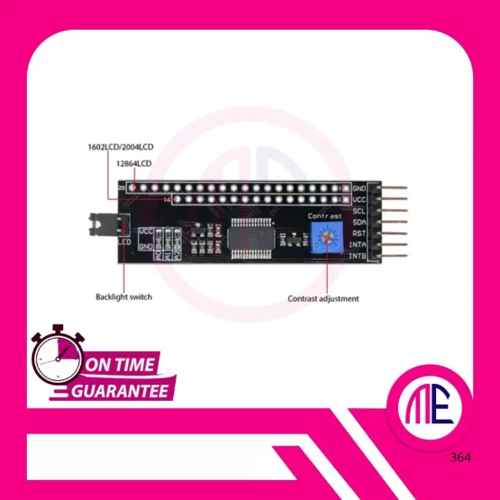 MCP23017 - 1602-12864-2004 I2C Expander LCD Module Driver