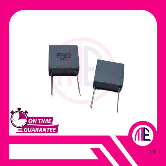 MKP62 305 X2 335M - MKP62 305V X2 3.3uF 20% DIP2 - 2.6x2.6x1.5cm - Pitch= 2cm