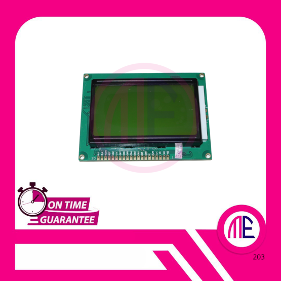 PG12864K LCD Display (L= 9.2 cm W= 7 cm)