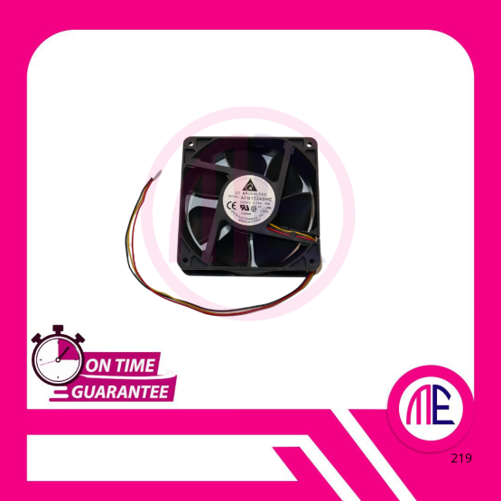 AFB1224SHE DC24V 0.75A FAN (3 Cable - 12x12x3.8cm)