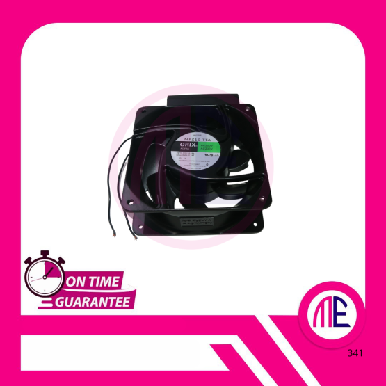 MRS16-TTA AC200-230V 0.17-0.19A AC FAN - 2CABLE - 16x18.3x6.3cm